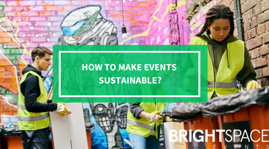 How to make events sustainable?