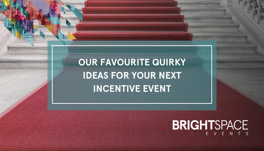 The Icing on the Cake – Our Favourite Quirky Ideas for your next incentive event