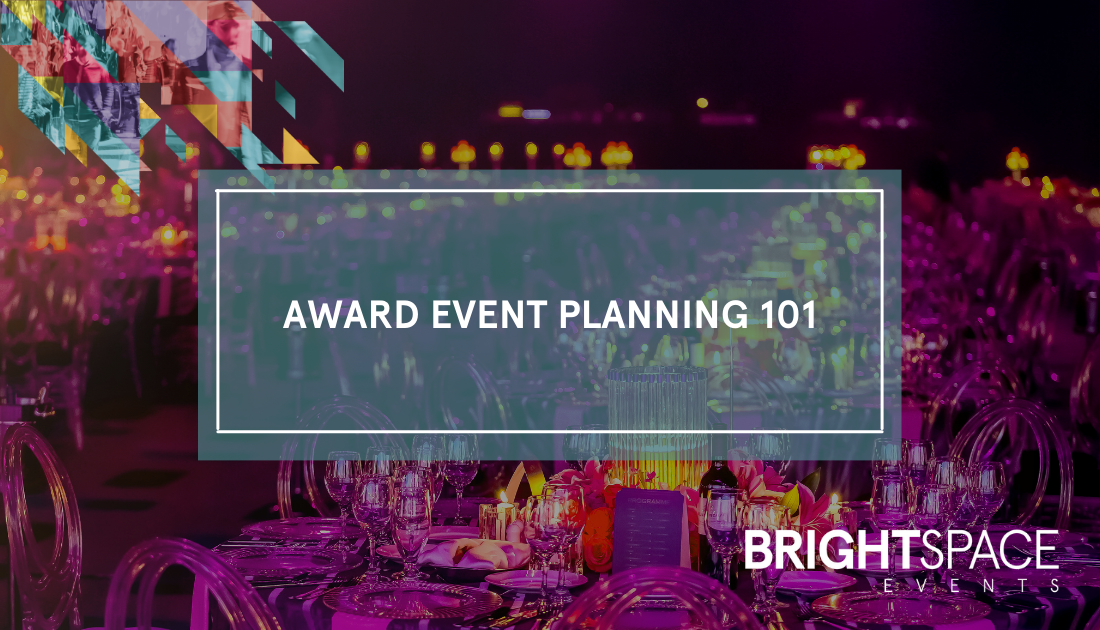 Award Event Planning 101